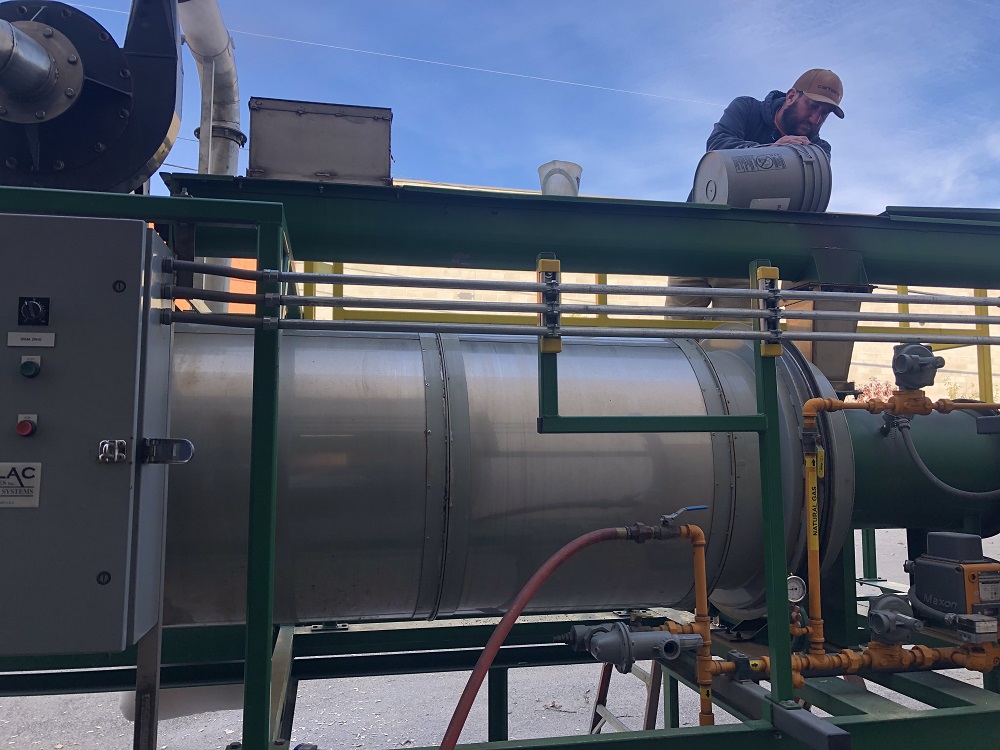 contaminated food turn color machine